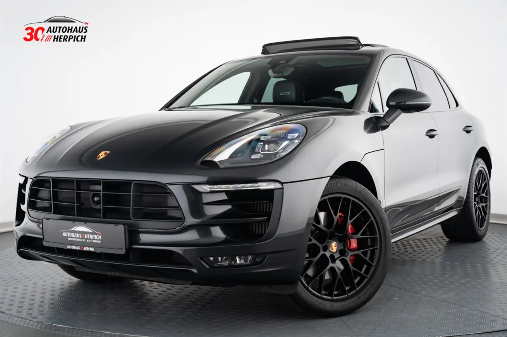 Porsche Macan GTS 20 LED Pano ACC SWA AHK 18-W Approved Gris - 1