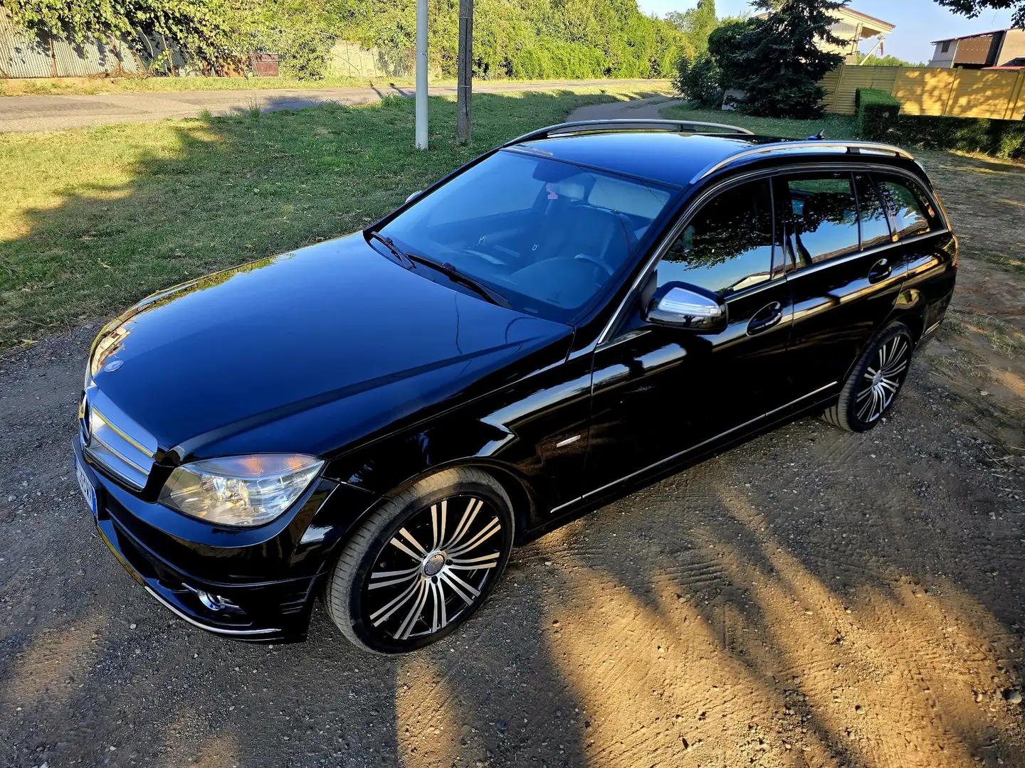 Mercedes-Benz C 180 SW k be Avantgarde BENZINA NESSUNA LIMITAZIONE Nero - 1