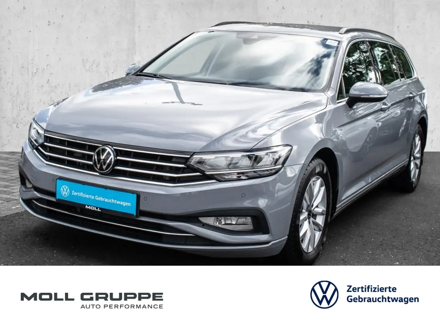 Volkswagen Passat Variant 2.0 TDI DSG Buisiness ACC AUT KAM Grijs - 1