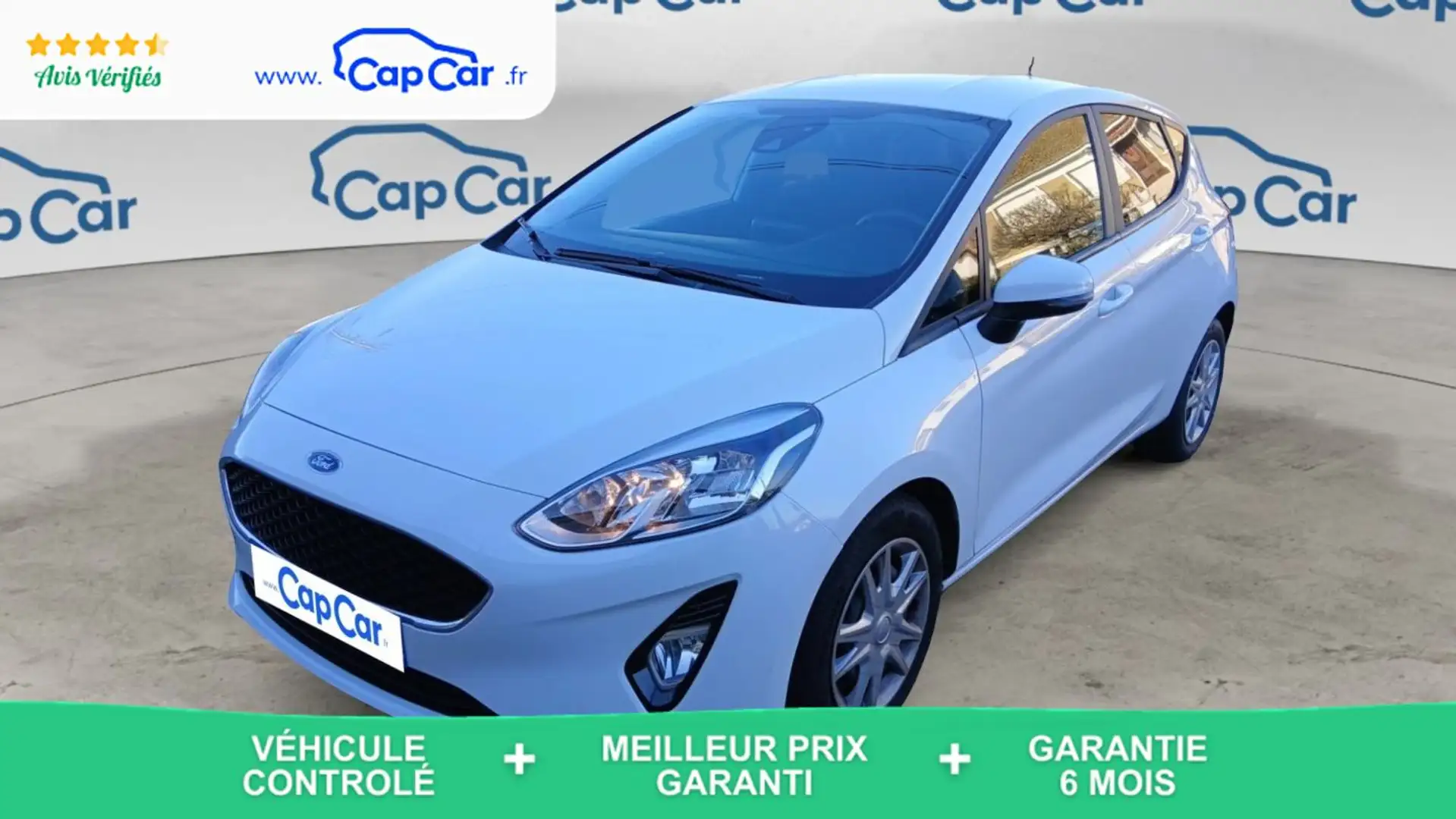 Ford Fiesta VI 1.1 75 Cool & Connect Blanc - 1