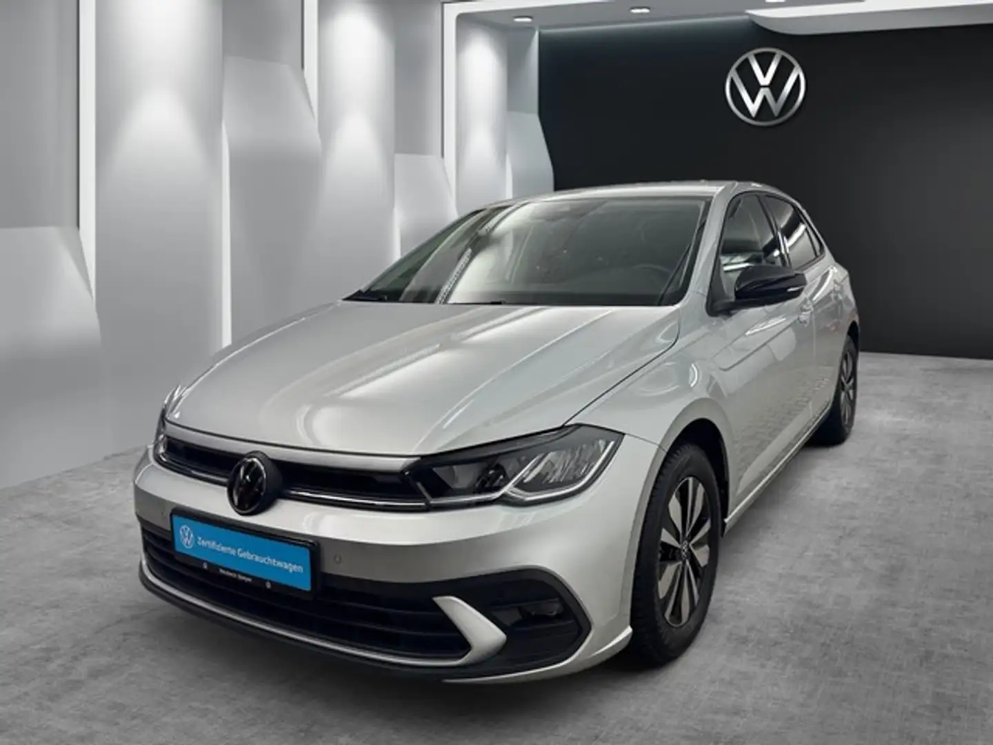 Volkswagen Polo VI 1.0TSI DSG Goal AHK ACC RFK NAVI LED Zilver - 1