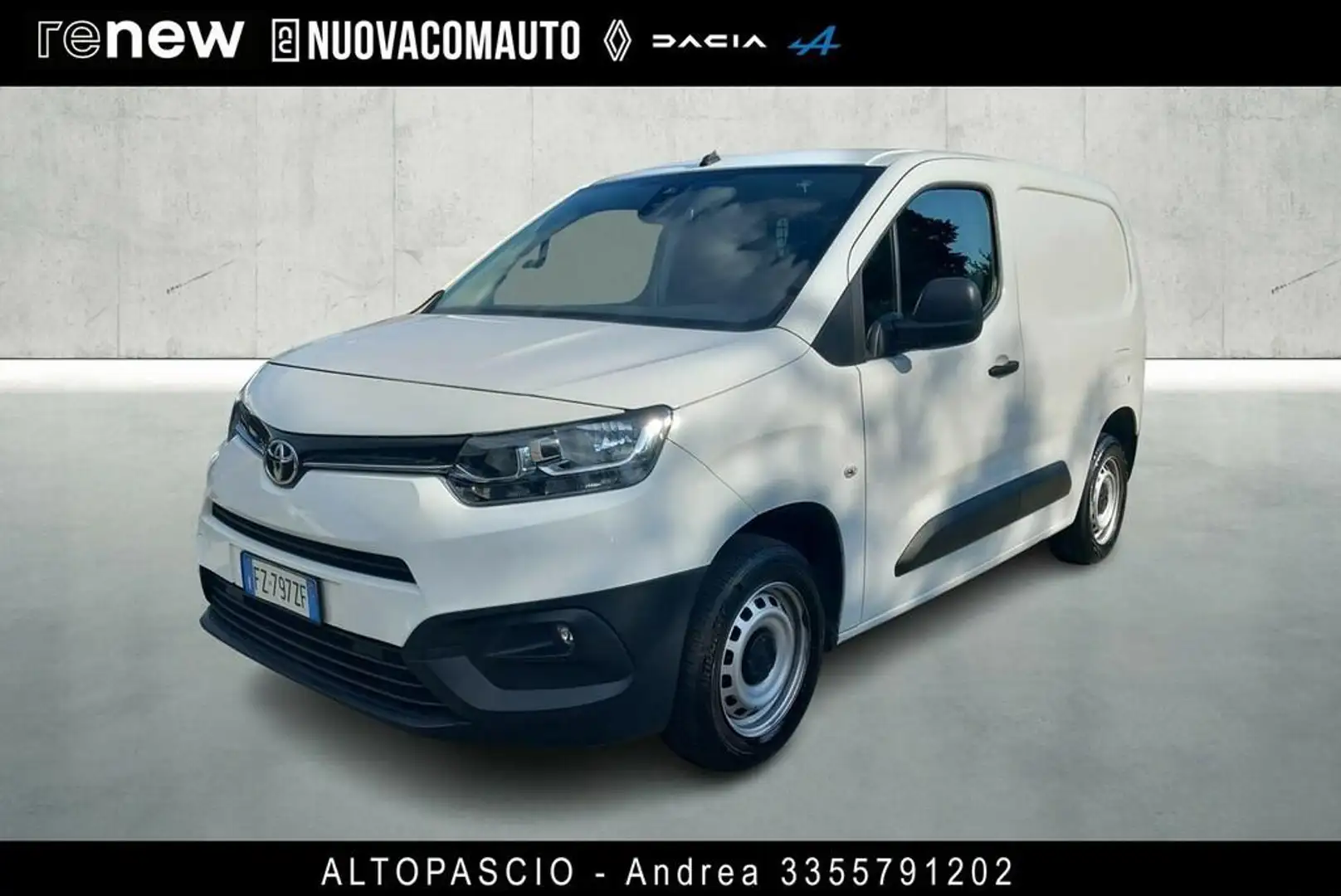 Toyota Proace city 1.5D 100cv S&S L1 D Ground Bianco - 1