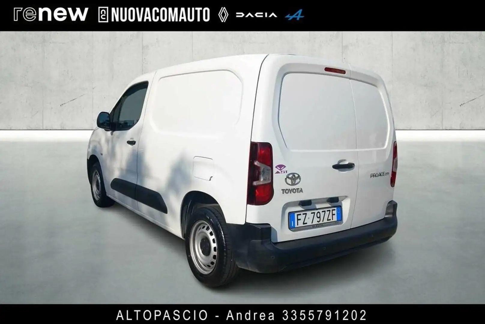 Toyota Proace city 1.5D 100cv S&S L1 D Ground Bianco - 2