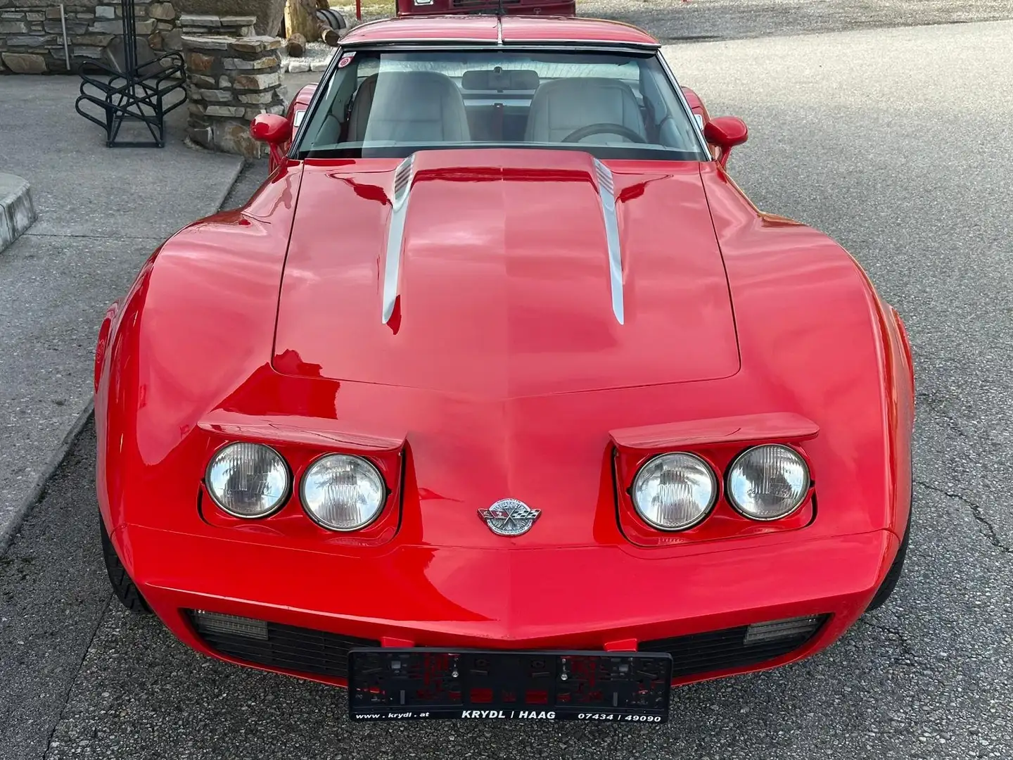 Corvette C3 Targa 5,7 V8 Aut. Rot - 2