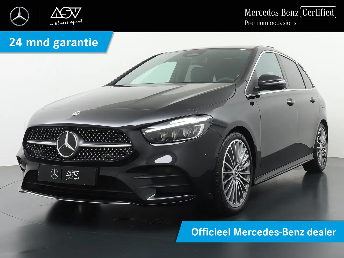 Mercedes-Benz B 180 AMG Line | Panorama - Schuifdak | DAB+ Radio | Sfe Zwart - 1