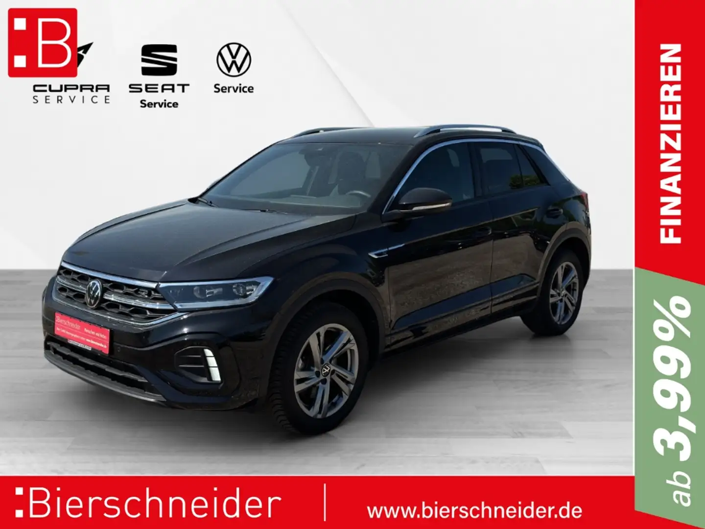 Volkswagen T-Roc 2.0 TDI DSG R-Line DIGITAL COCKPIT LED AHK 17 ACC Nero - 1