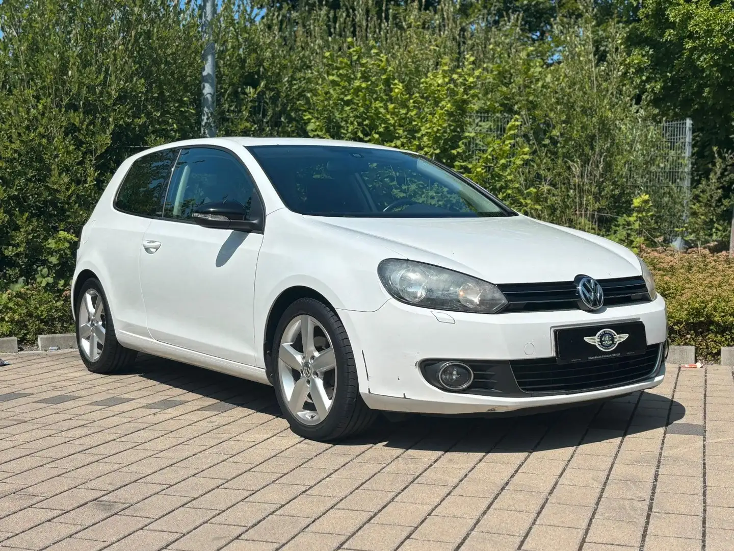 Volkswagen Golf VI Style/Tempo/SHZ/Klima/Tüv Weiß - 1