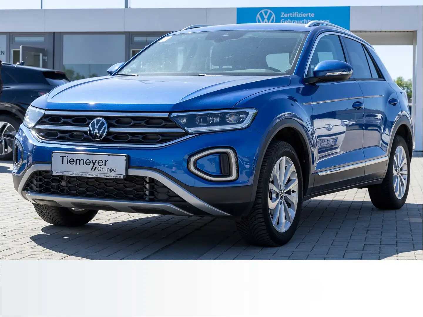 Volkswagen T-Roc 1.5 TSI DSG STYLE LM17 NAVI LED SITZHZ Blau - 2