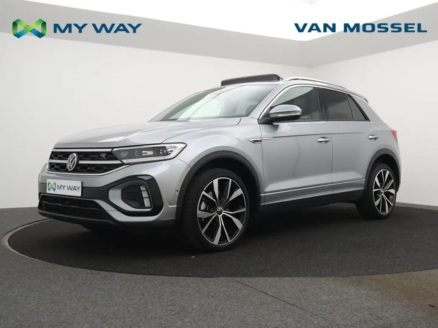 Volkswagen T-Roc T-Roc R-Line 1.5TSI 150PK *AUTOMAAT*PANO DAK*TREKH Argento - 1
