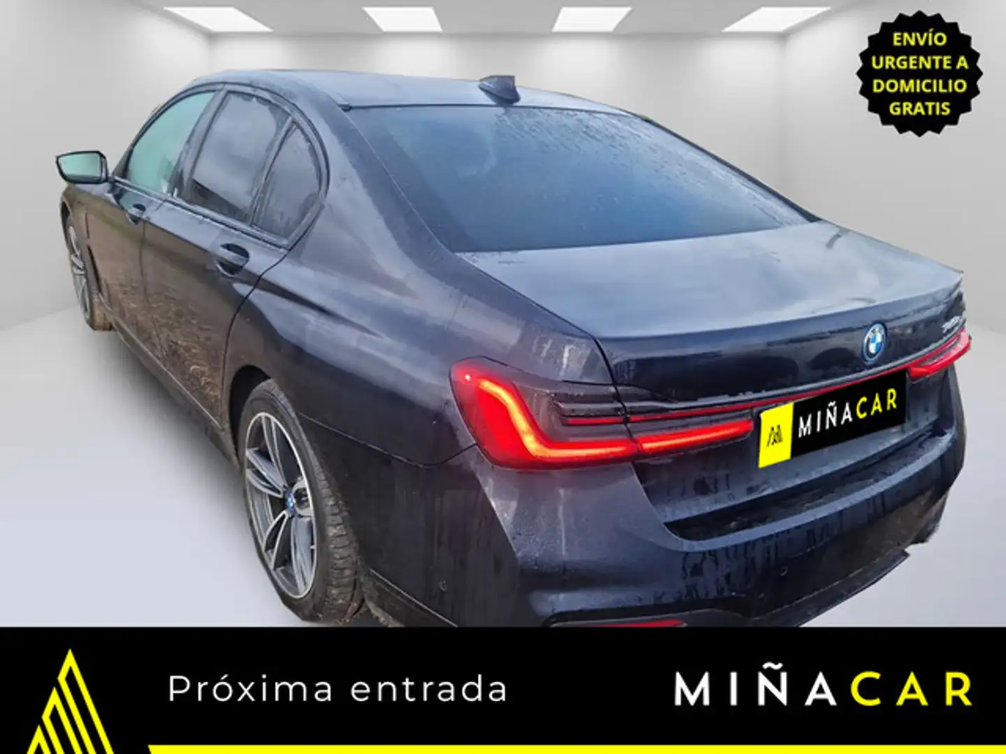 BMW 745 745e Negro - 2