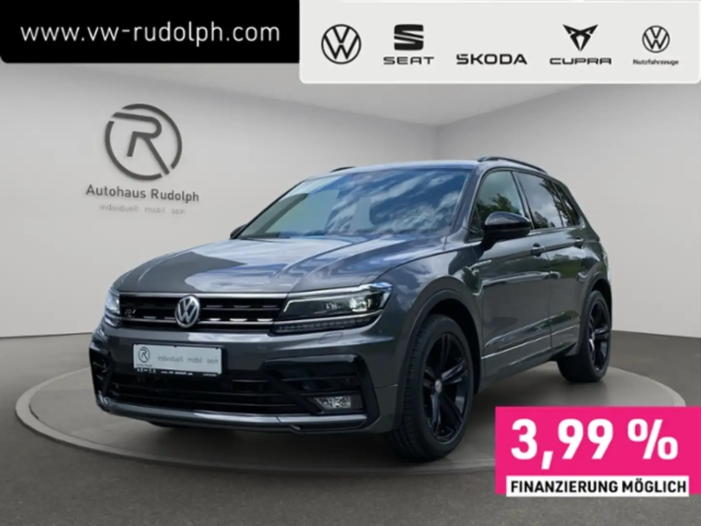 Volkswagen Tiguan 2.0 TDI DSG Highline R-Line "Black Style" Grau - 1
