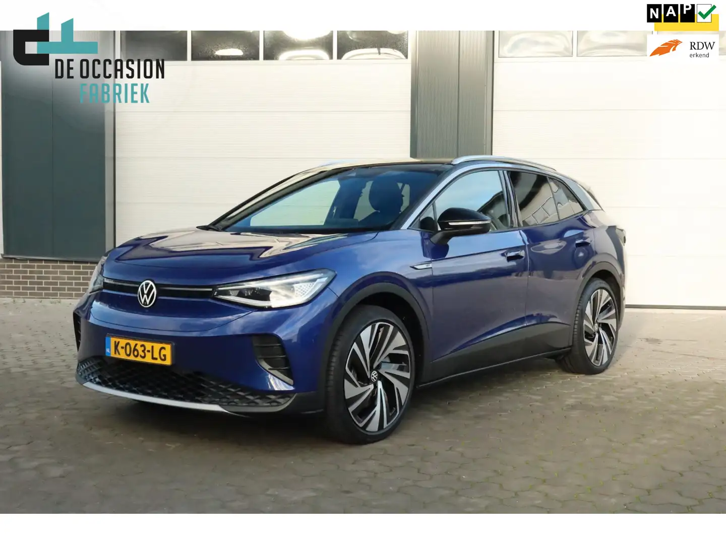 Volkswagen ID.4 First Max 77 kWh Pano Memory Carplay IQ Light Bleu - 1