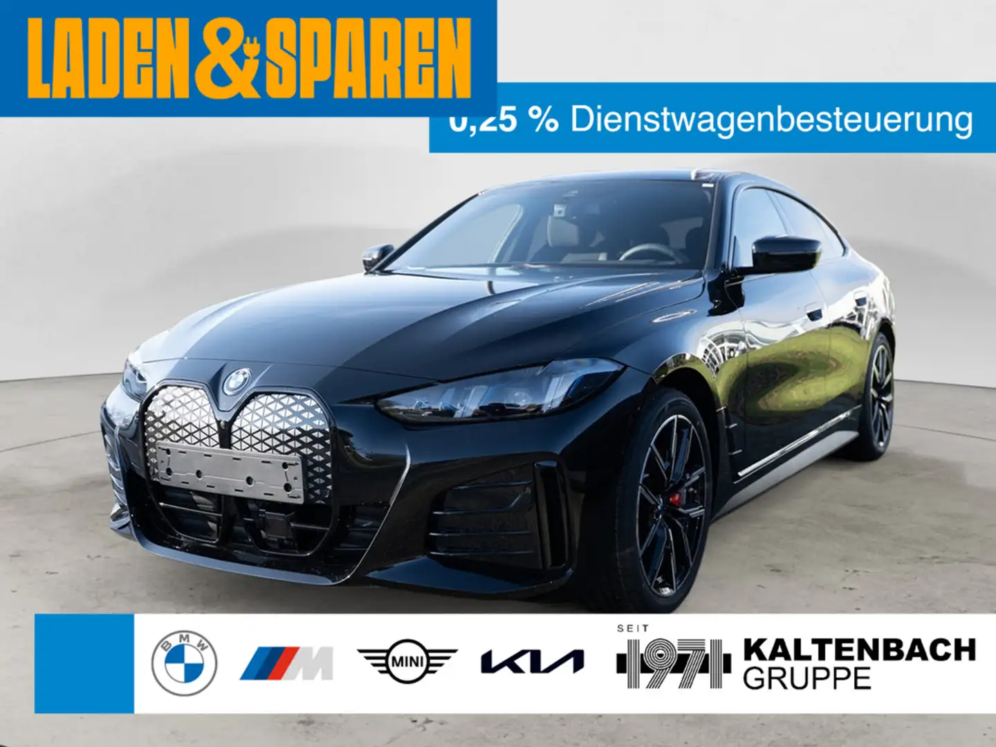BMW i4 eDrive 40 Gran Coupe M-Sport Pro FACEL. Schwarz - 1