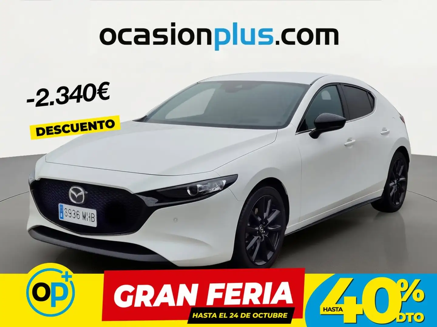 Mazda 3 2.0 e-Skyactiv-X Homura AWD 137kW Blanco - 1