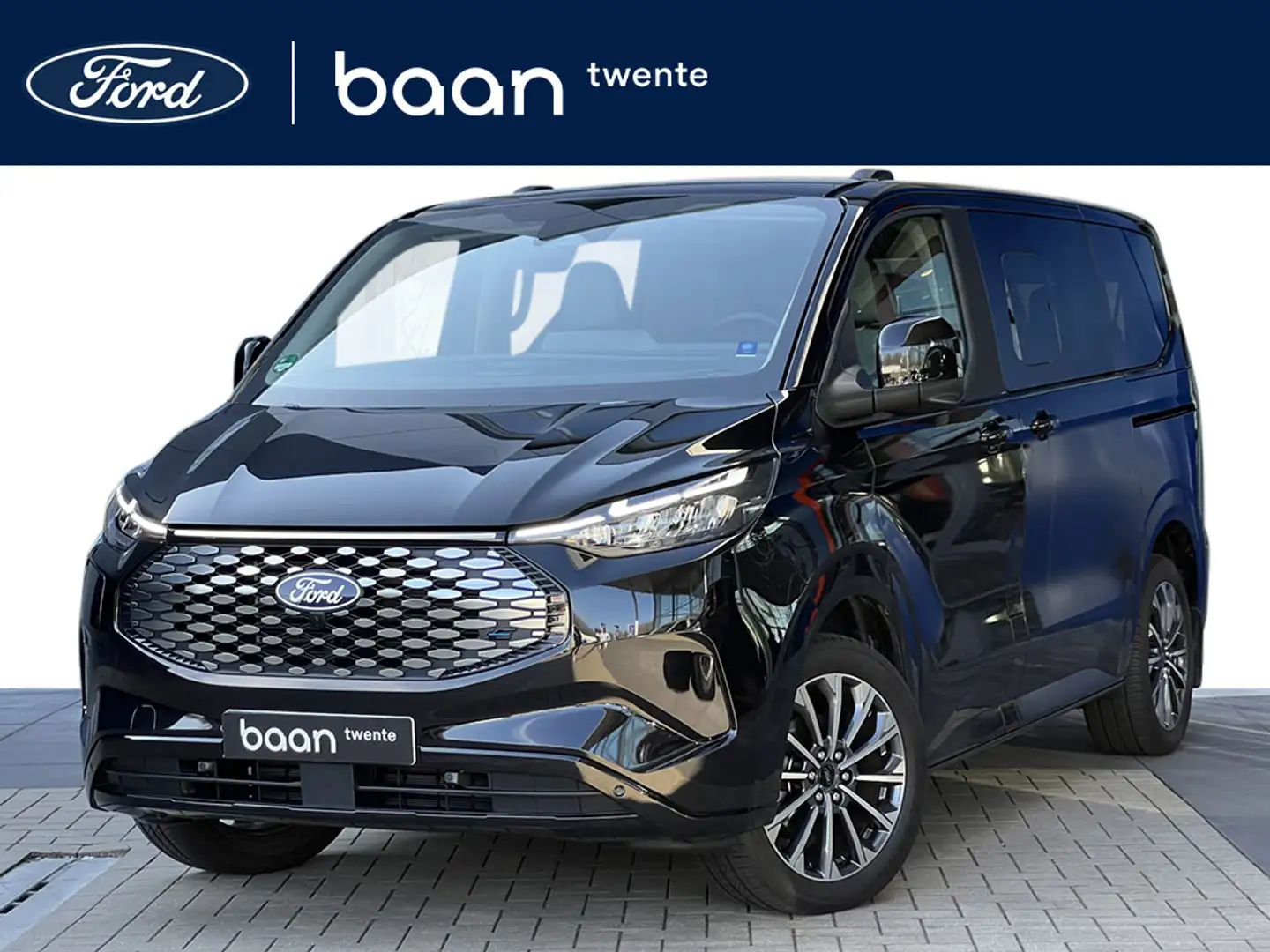 Ford Tourneo Custom E-Tourneo Titanium X | vanafprijs incl. btw & bpm Zwart - 1