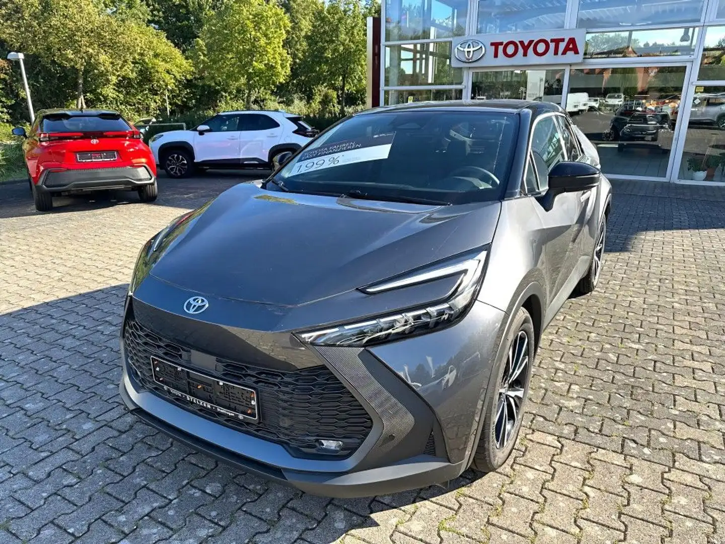 Toyota C-HR 1.8 Hybrid Team Deutschland Grigio - 1