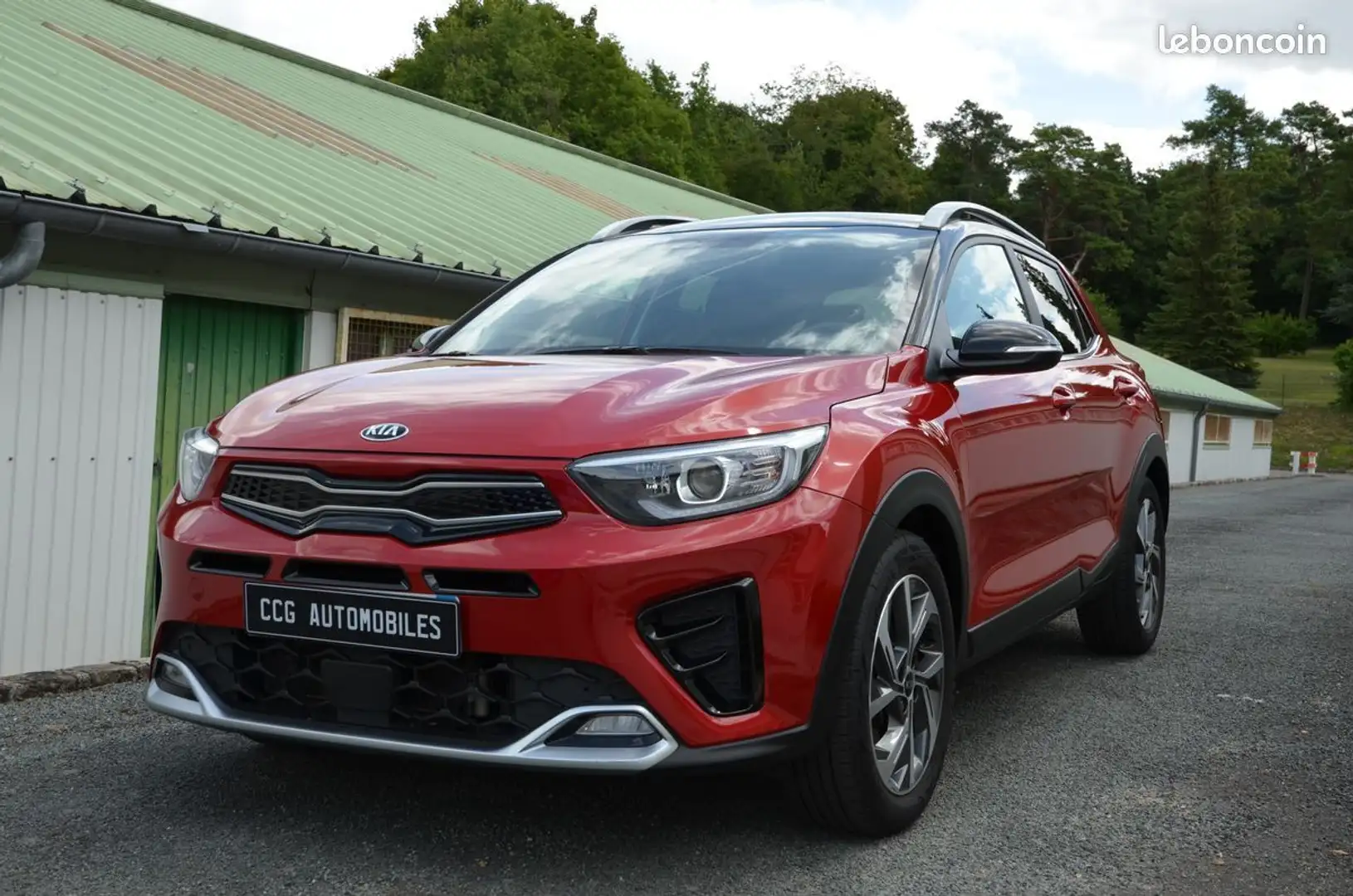 Kia Stonic gt line Rouge - 1