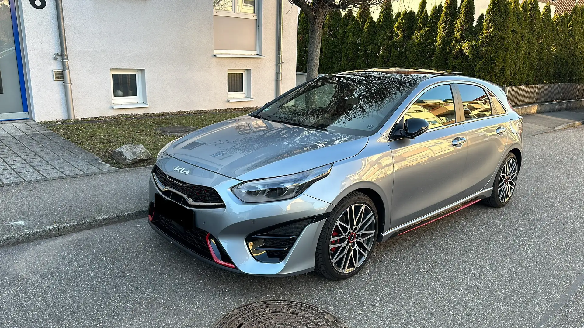 Kia Ceed / cee'd 1.6 T-GDI DCT7 OPF GT Silber - 1