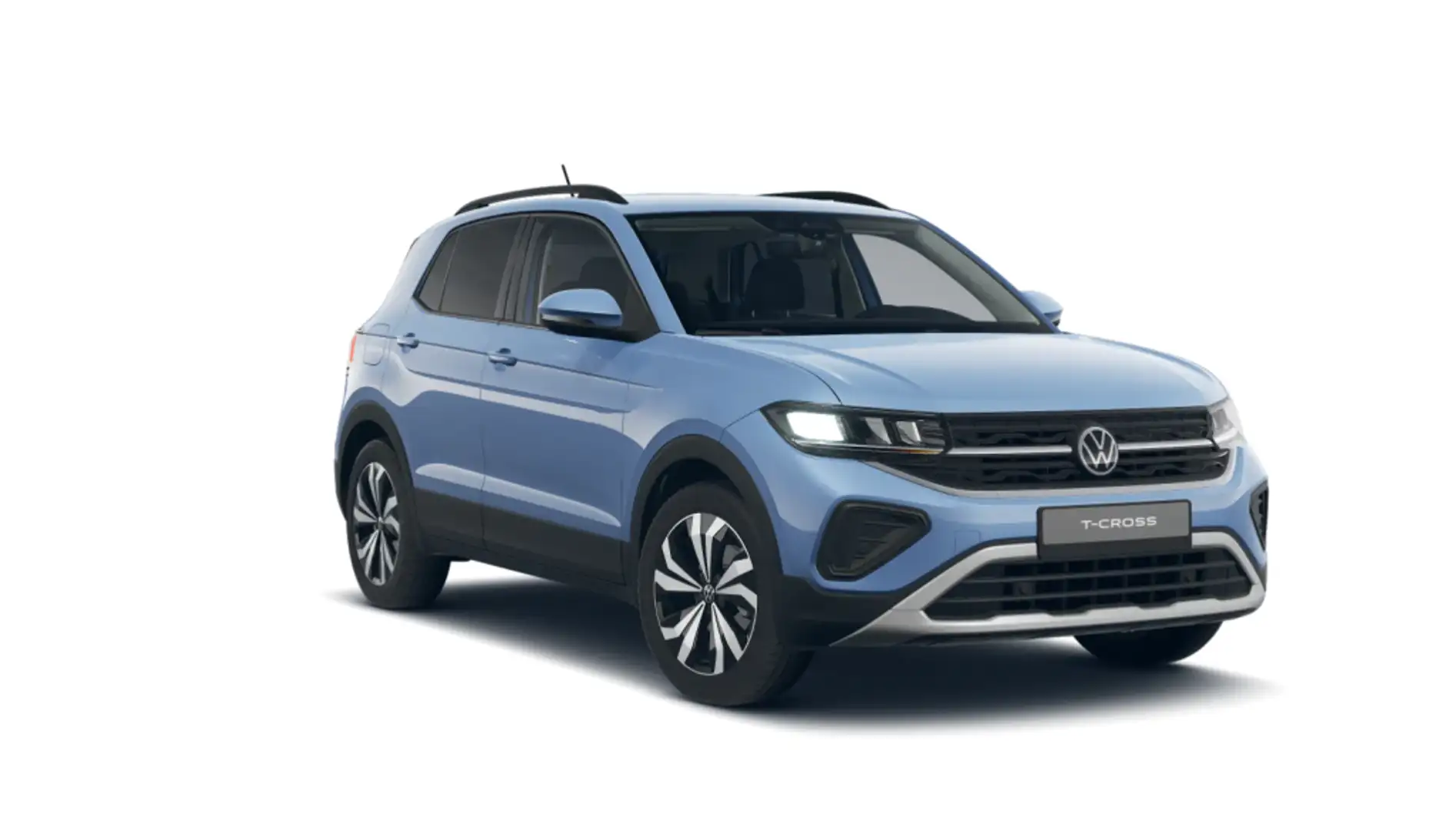 Volkswagen T-Cross 1.0 TSI Más Aut. 85kW Azul - 2