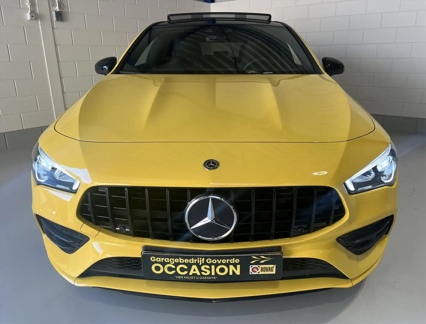 Mercedes-Benz CLA 220 Shooting Brake 190pk 7G-AUT, 2.0T, Pano, AMG Night Galben - 2