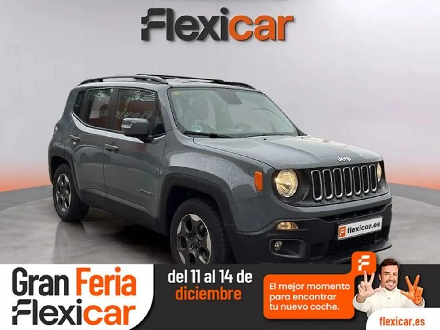 Jeep Renegade 1.6Mjt Longitude 4x2 88kW Gris - 1