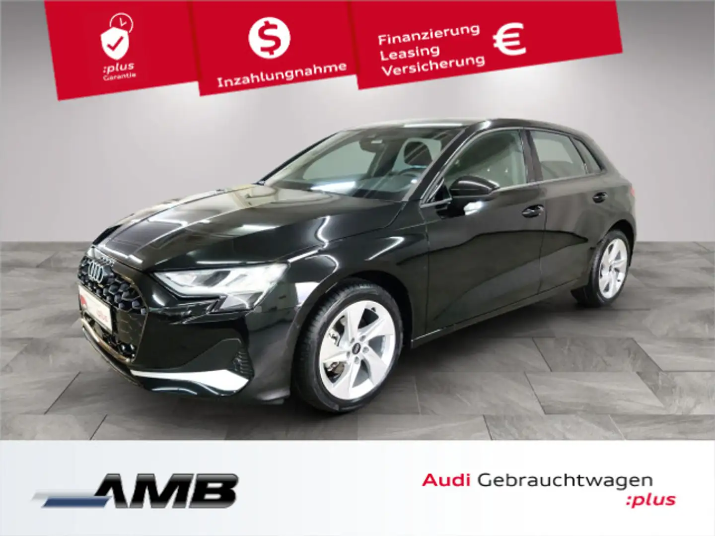 Audi A3 Advanced 30 TDI AHK/vC+/Nav+/12.29G Schwarz - 1