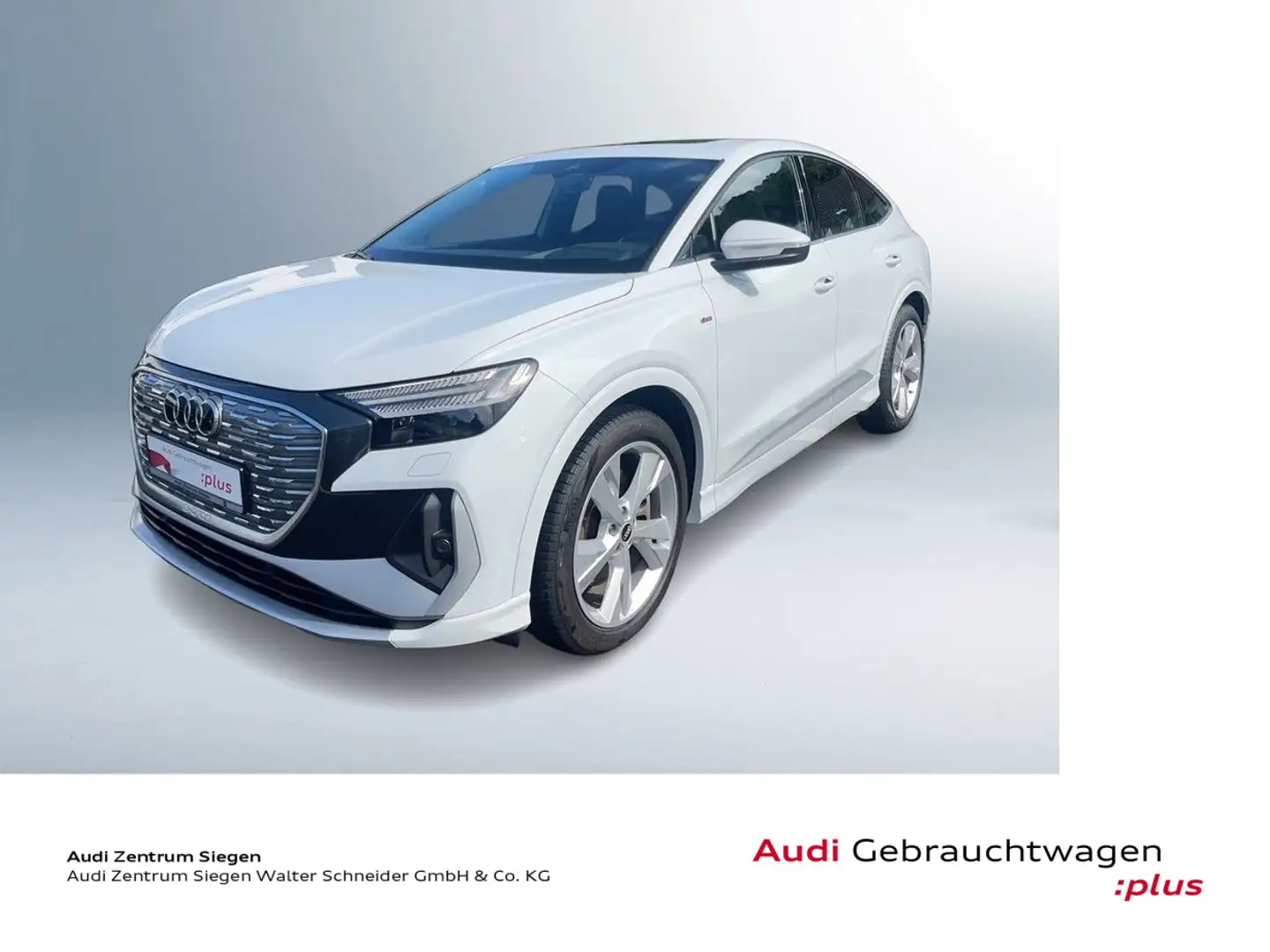 Audi Q4 e-tron Sportback 50 quattro 2x S Line Pano Ma Blanco - 1