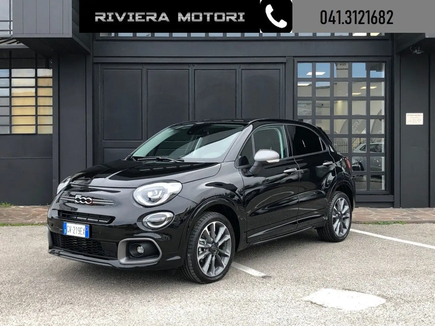 Fiat 500X 1.5 T4 Hybrid 130 CV DCT Sport Blau - 1