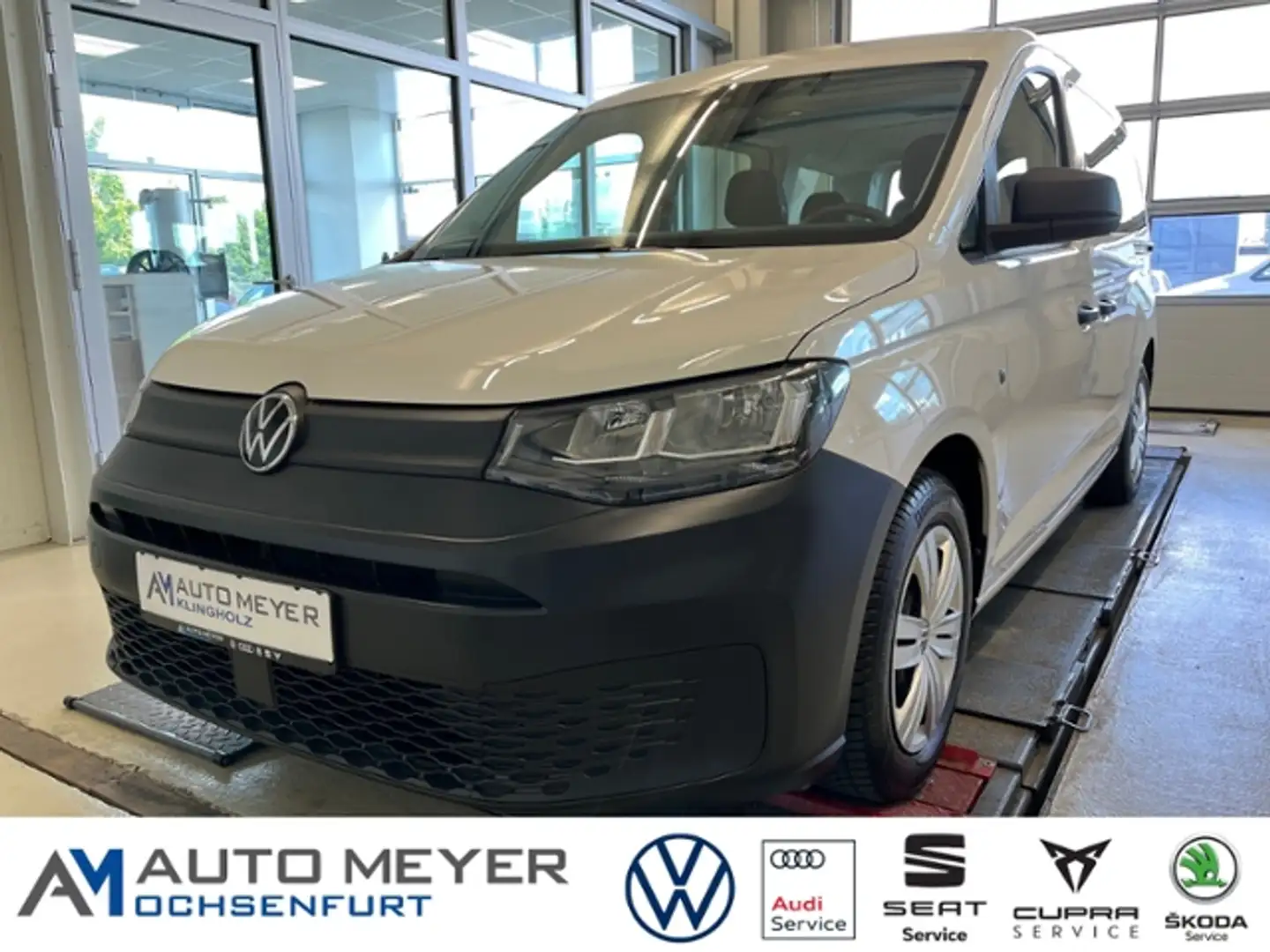 Volkswagen Caddy Kombi 2.0 TDI PDC hi. Ganzjahresbereifung Wit - 1