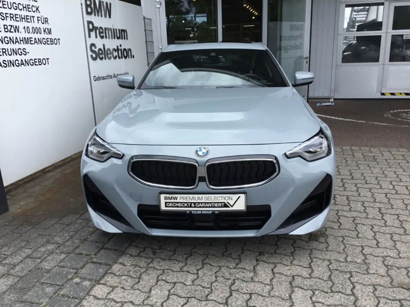 BMW 230 i Coupe M Sport 19'' eGSD LCProf H/K Memory ACC Pa Gris - 2