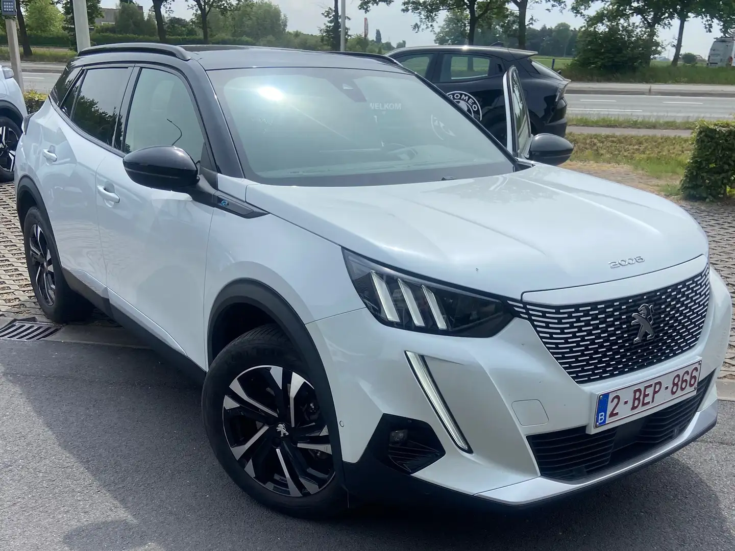 Peugeot e-2008 2008 Elektro GT Wit - 1