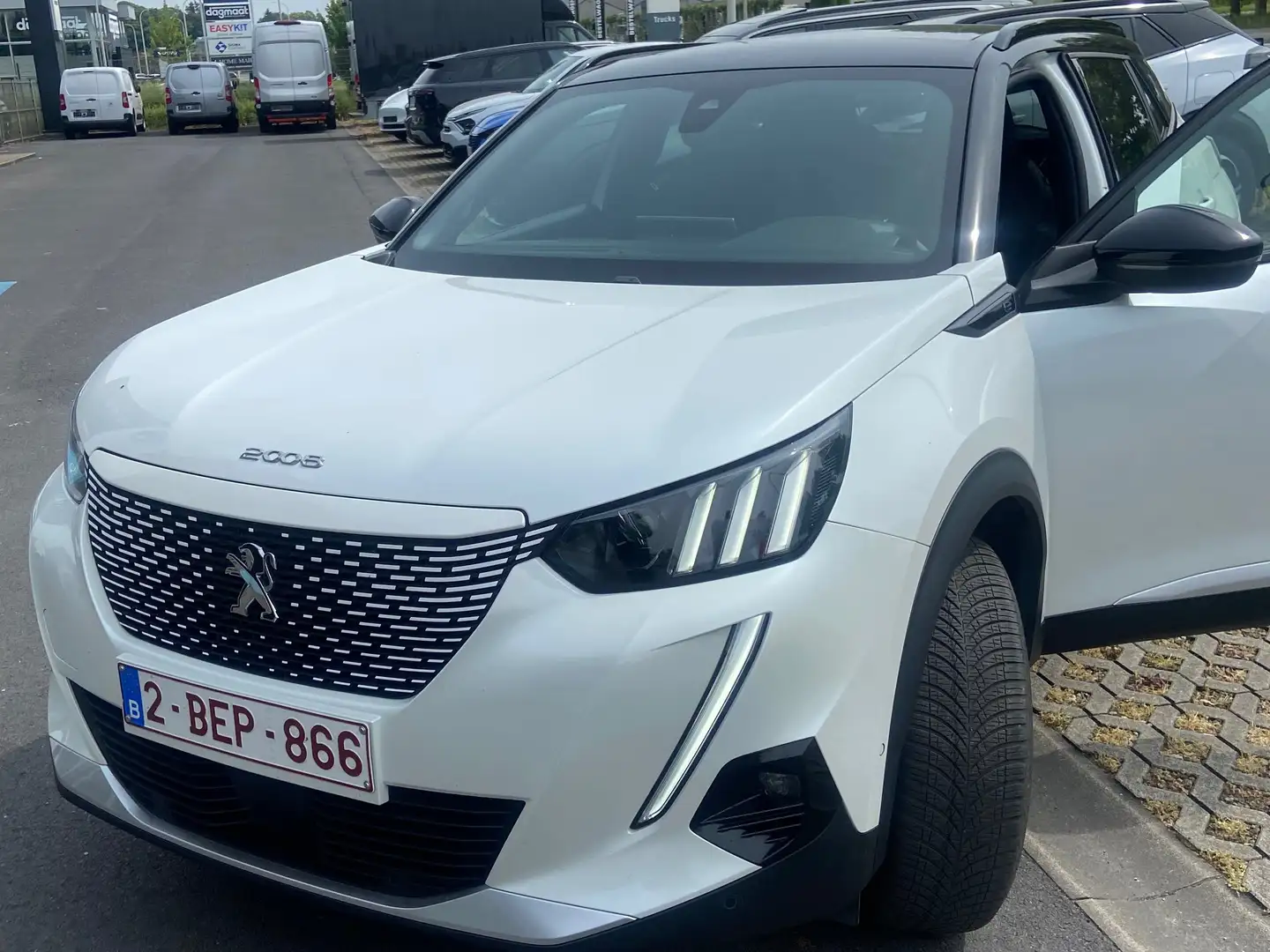 Peugeot e-2008 2008 Elektro GT Wit - 2