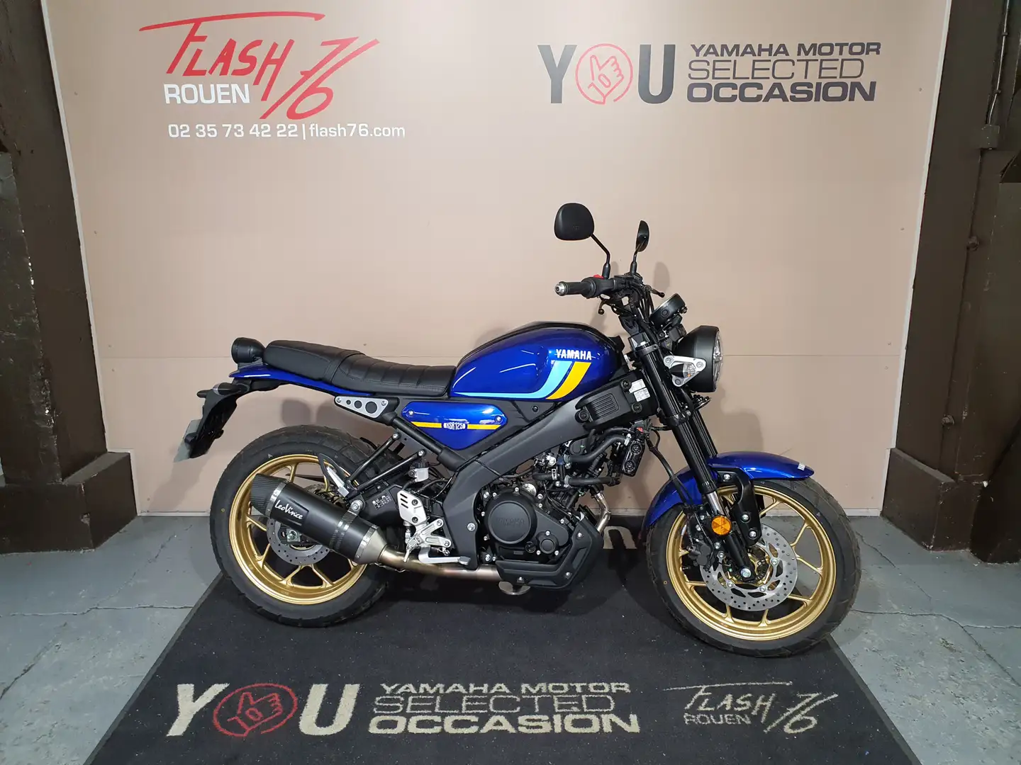 Yamaha XSR 125 Albastru - 1