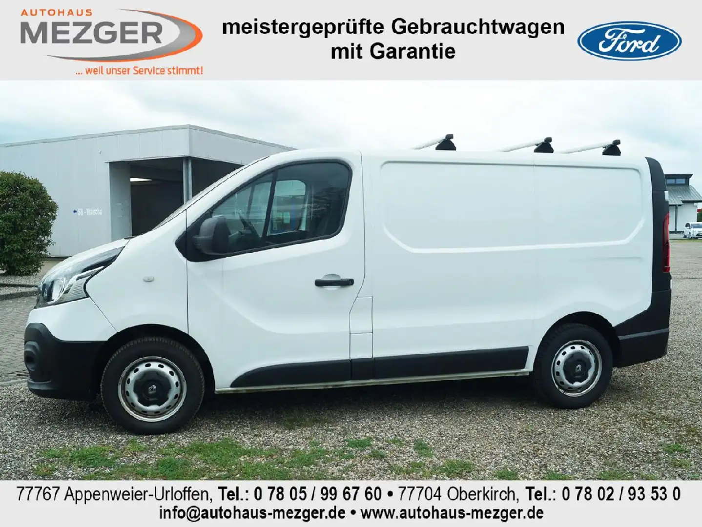 Renault Trafic L1H1 2,7t Komfort Weiß - 2