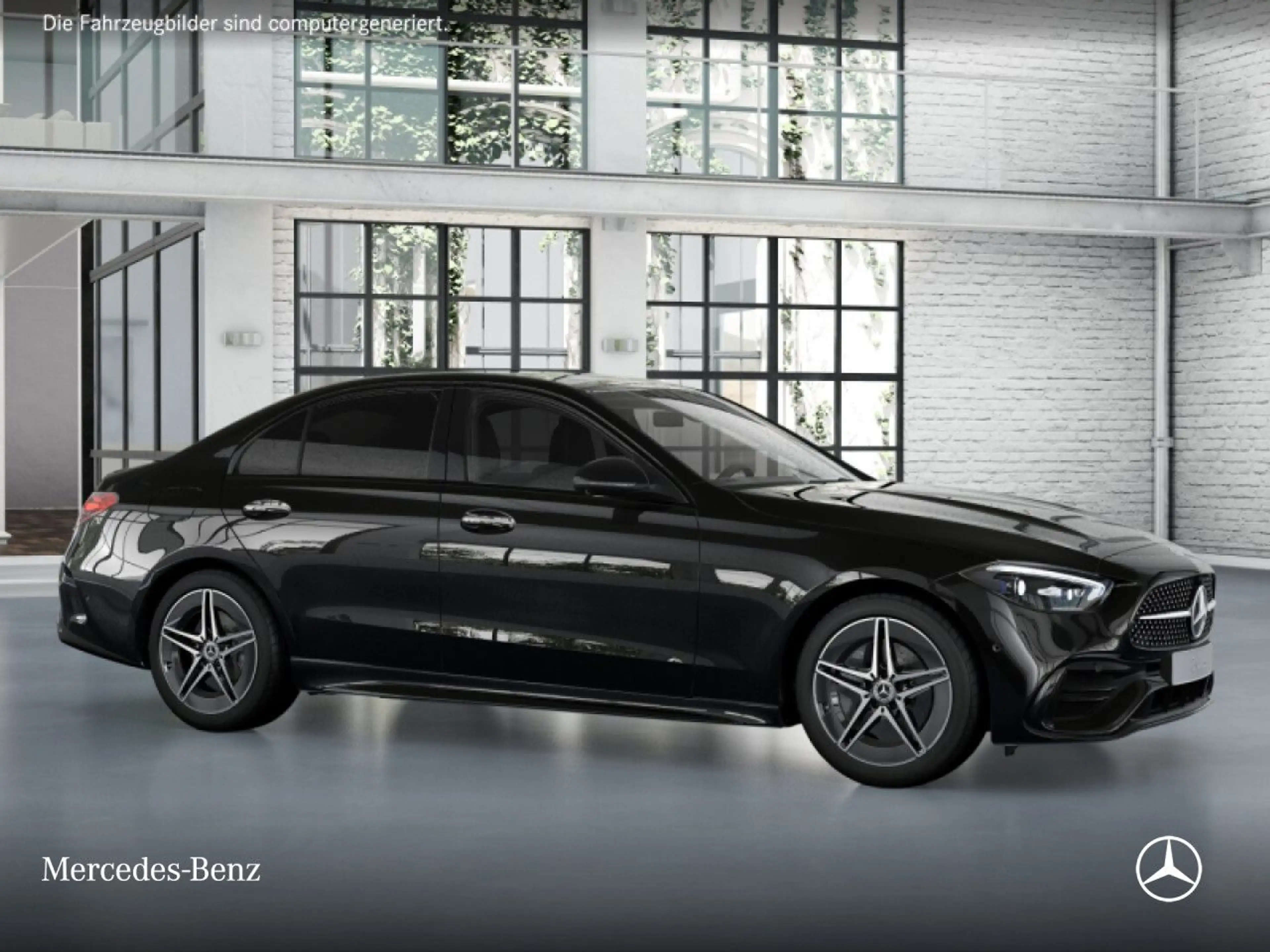Mercedes-Benz C 300 e AMG+NIGHT+360+TOTW+KEYLESS+9G — photo 15