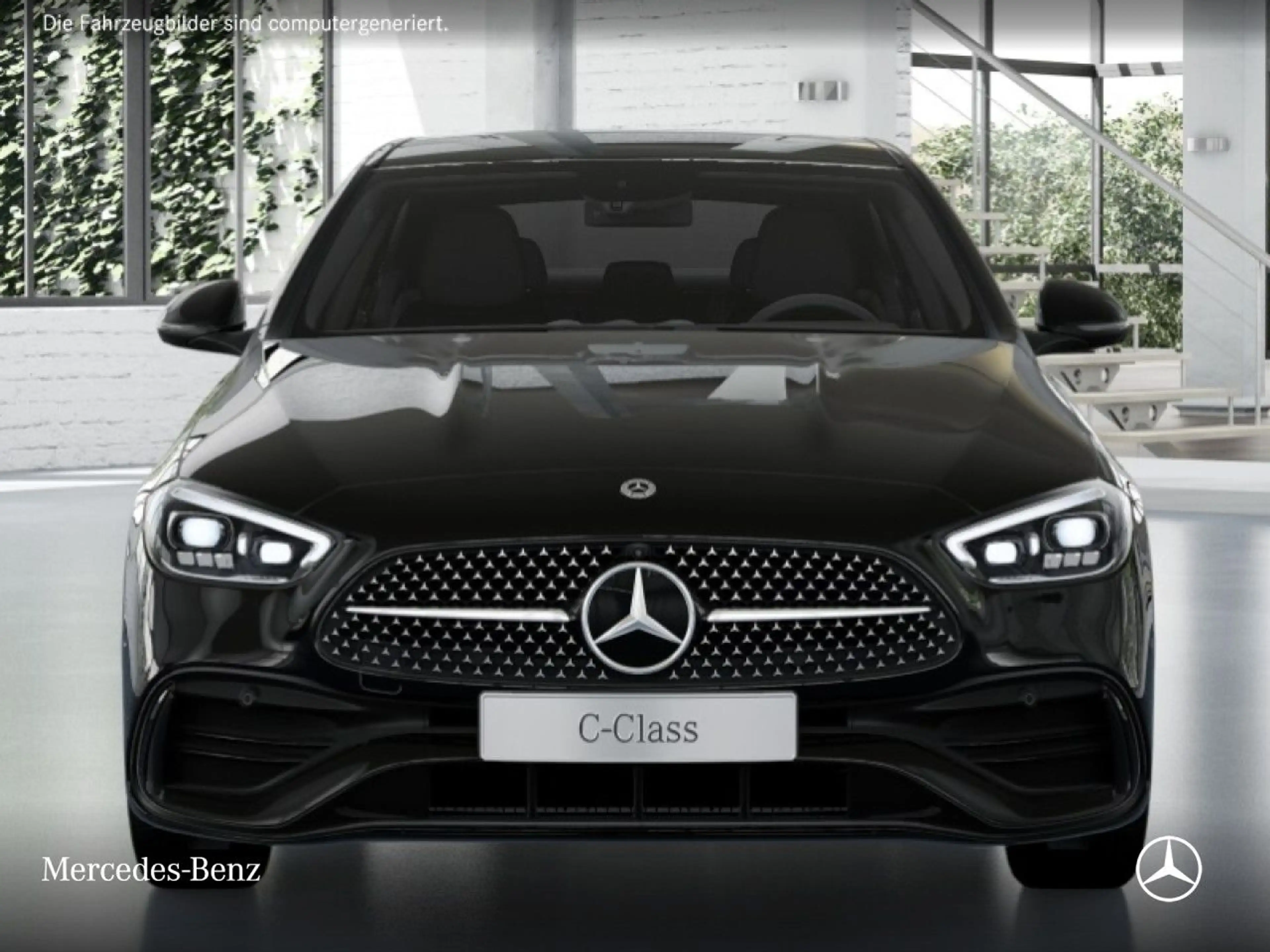 Mercedes-Benz C 300 e AMG+NIGHT+360+TOTW+KEYLESS+9G — photo 6
