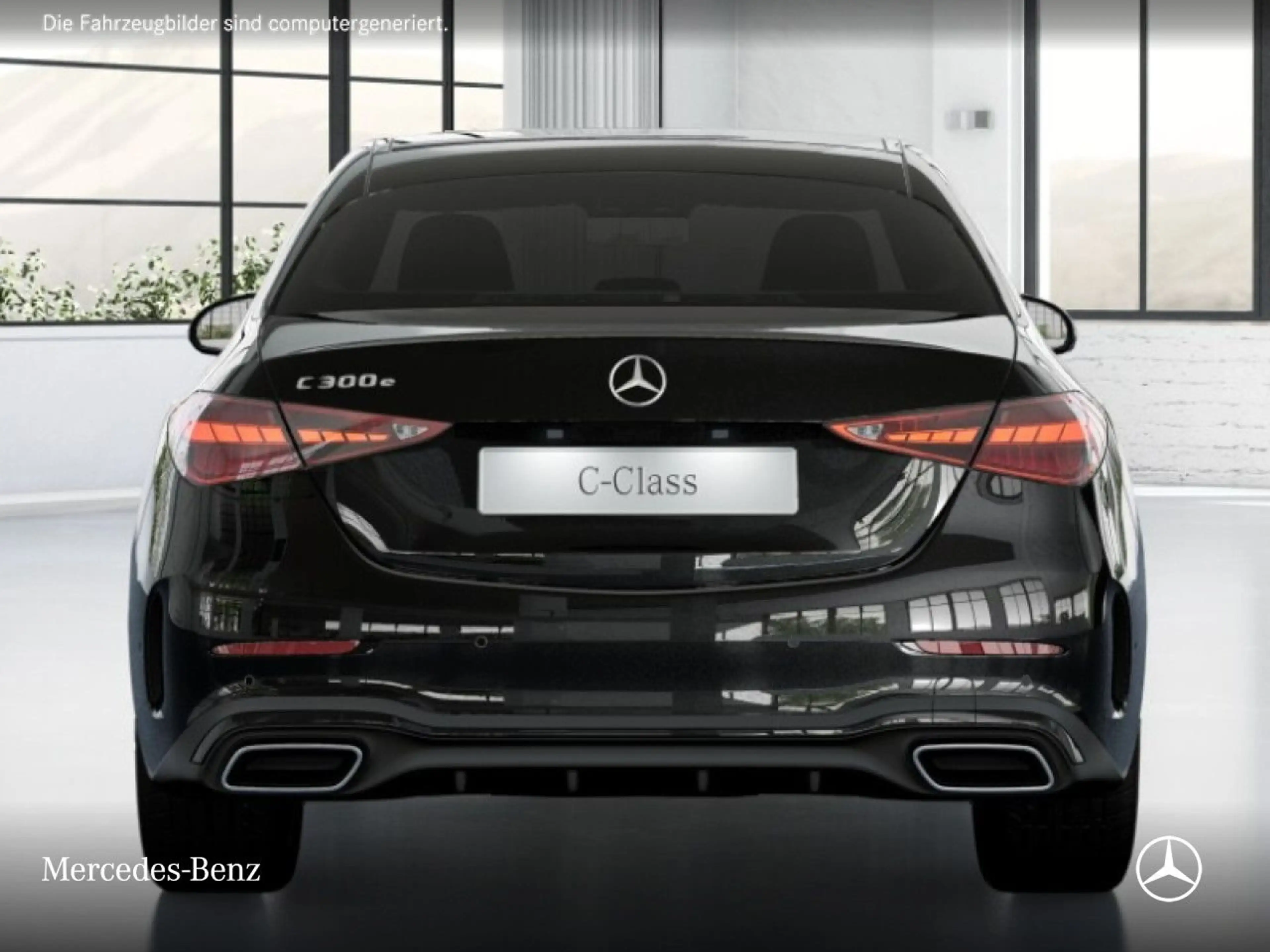 Mercedes-Benz C 300 e AMG+NIGHT+360+TOTW+KEYLESS+9G — photo 7