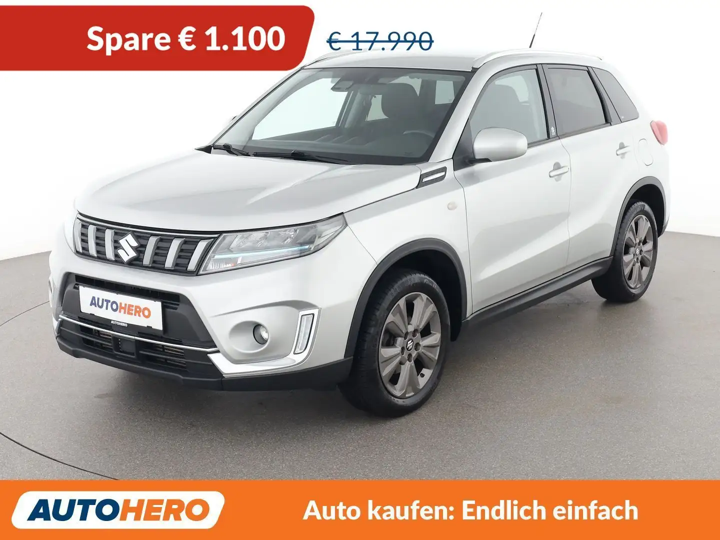 Suzuki Vitara 1.4 BoosterJet Mild-Hybrid Clear Silber - 1