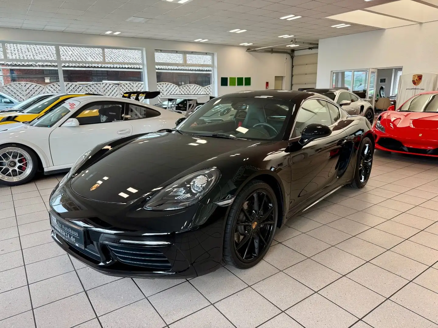 Porsche Cayman 718 Cayman 6-Gang, Xenon, 20Zoll, 1.Hand Schwarz - 2