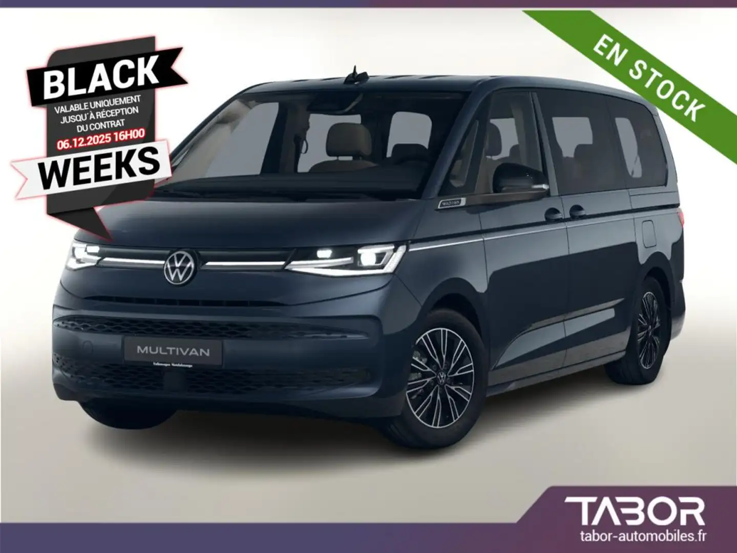 Volkswagen T7 Multivan 2.0 TDI 150 DSG L2 Style Bleu - 1