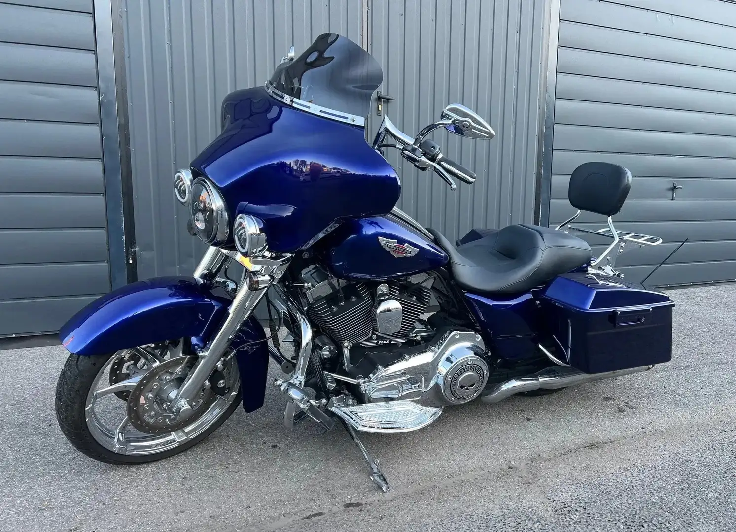 Harley-Davidson Electra Glide FLHXS Special Bleu - 1