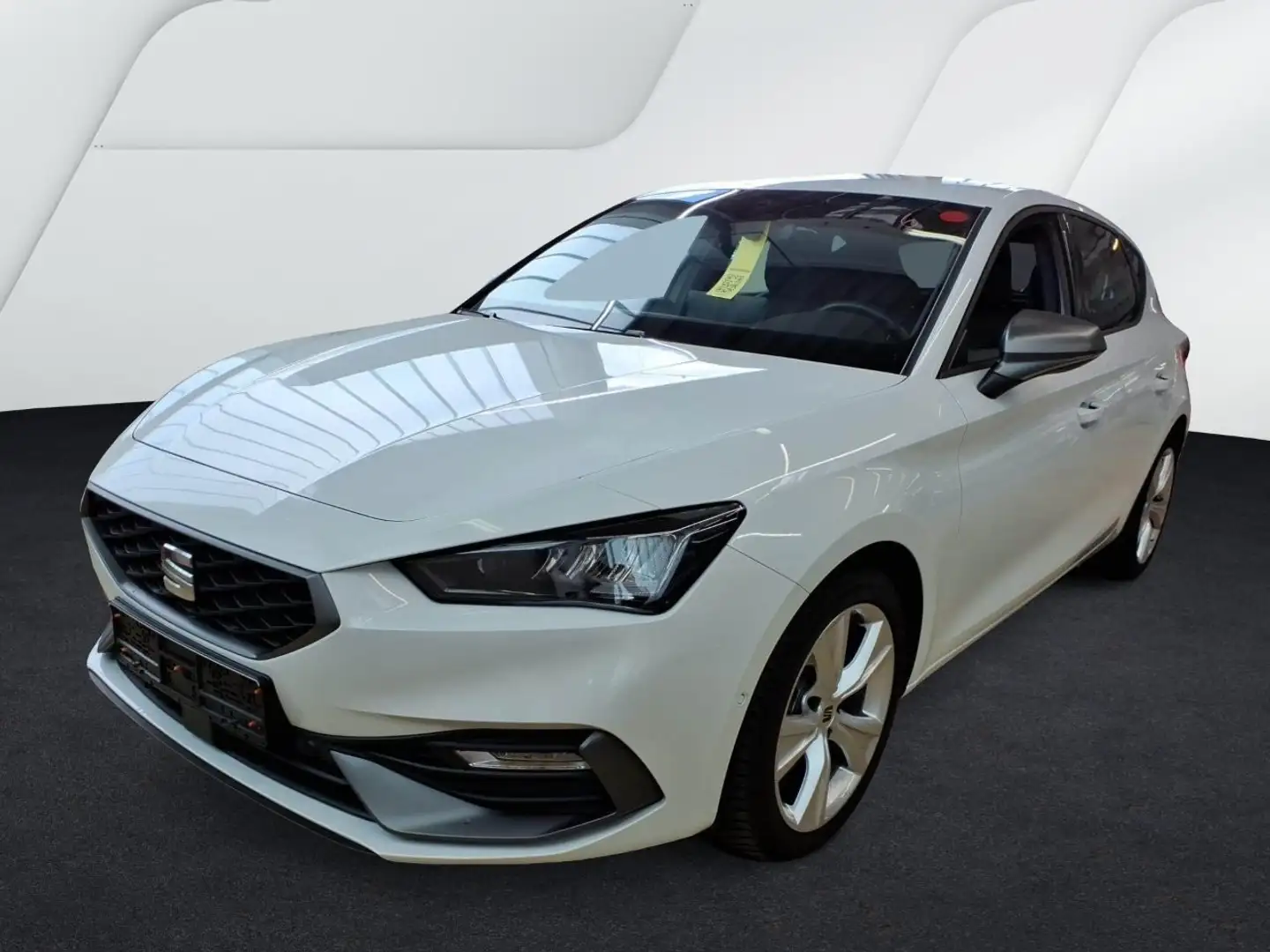 SEAT Leon 2.0 TDI DSG FR LINE +RKAM +LED +ACC +NAVI +SHZ +A Weiß - 2