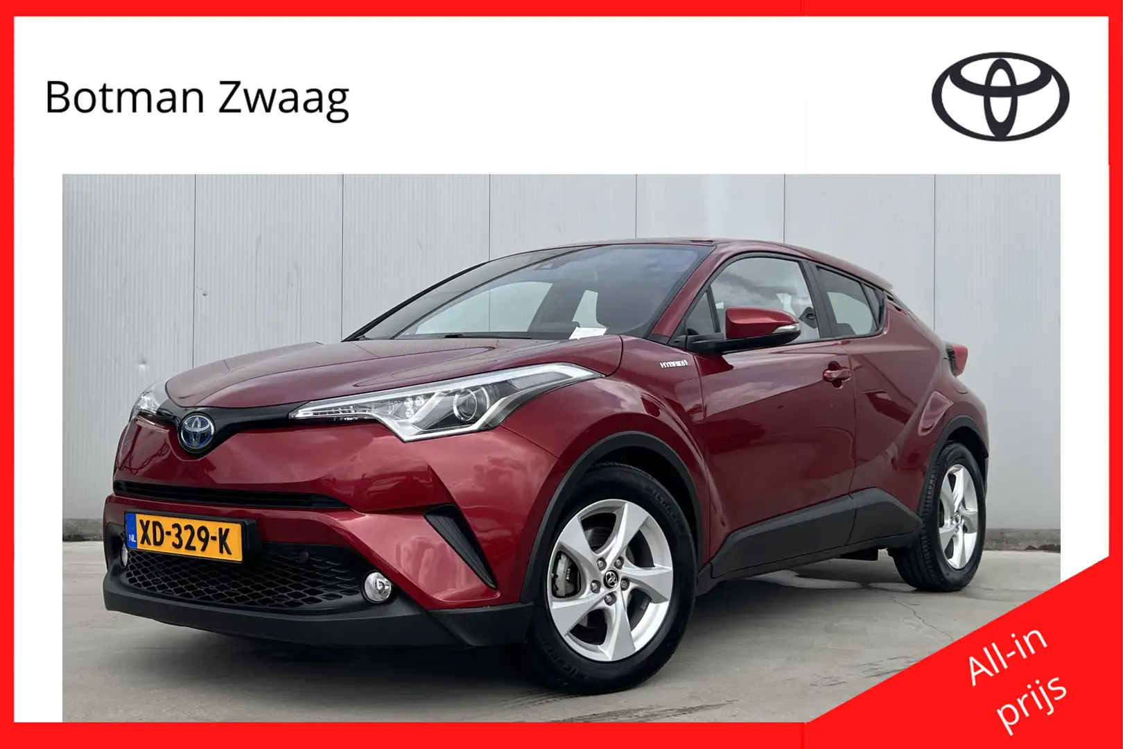 Toyota C-HR 1.8 Hybrid Active | Trekhaak Rojo - 1