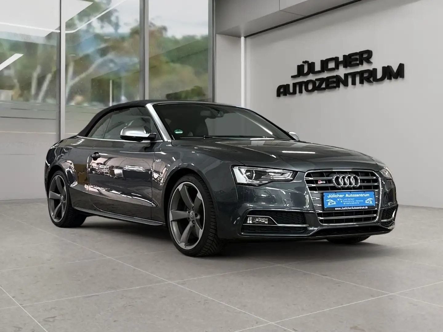Audi S5 3.0 TFSI S tronic quattro Cabriolet, Insp.Neu Grau - 1