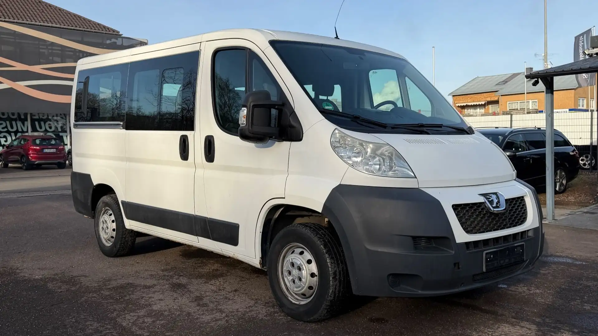 Peugeot Boxer 2.2 HDi 9-Sitzer+Klima+Original 105 Tkm Blanc - 2