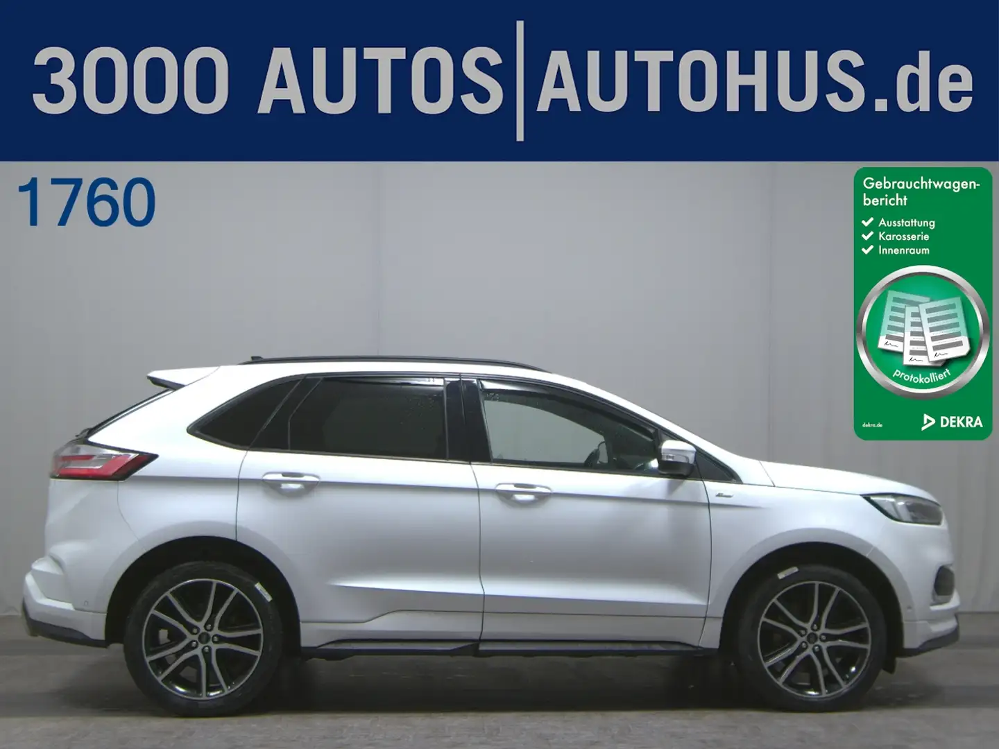 Ford Edge 2.0 EcoBlue ST-Line ACC AHK 4x4 Navi Leder Weiß - 1