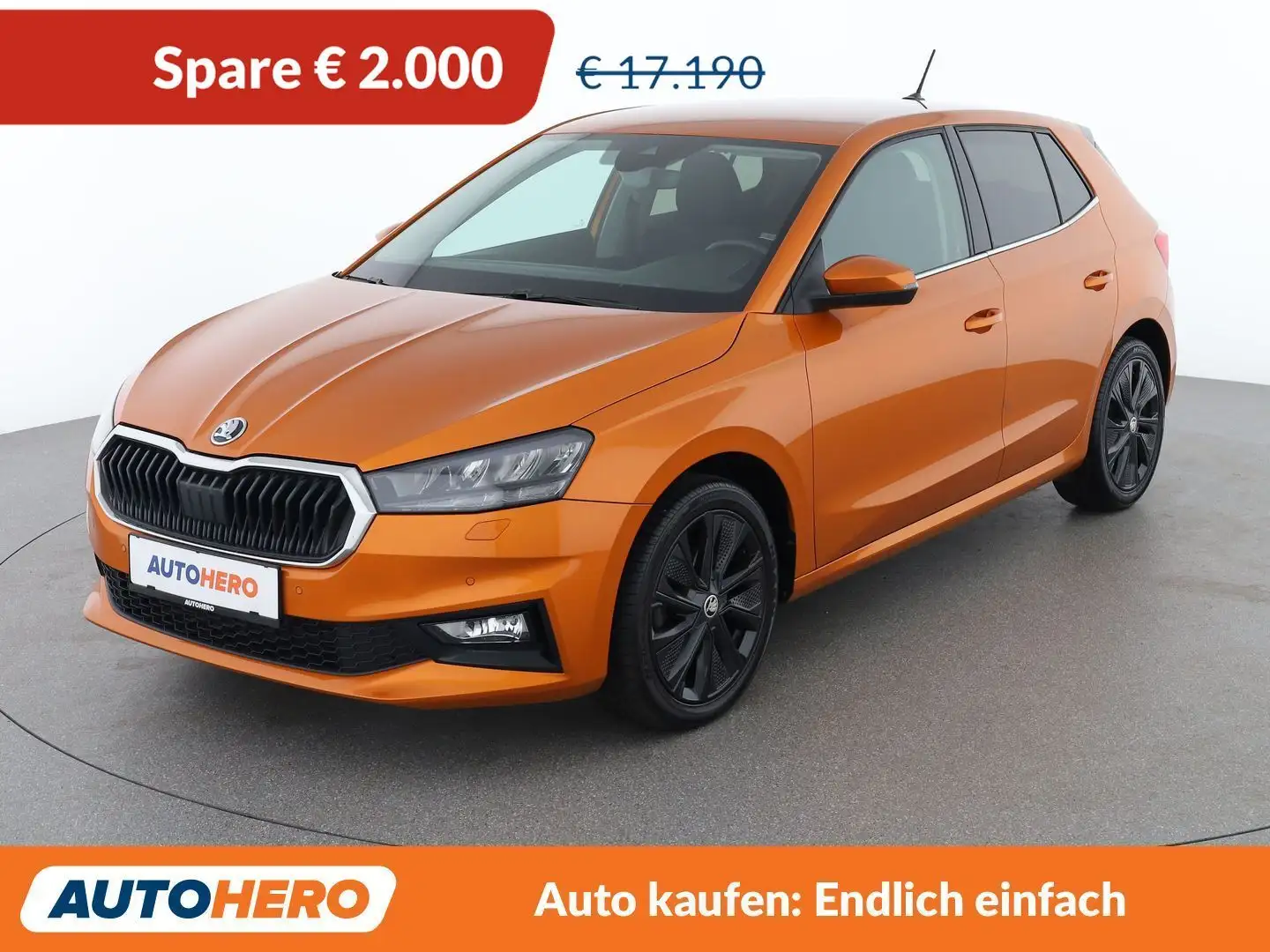 Skoda Fabia 1.0 TSI Style Orange - 1
