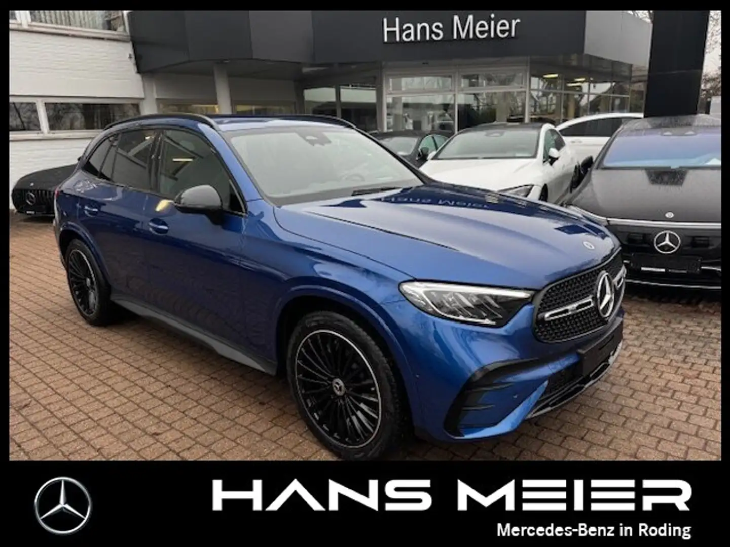 Mercedes-Benz GLC 220 GLC 220 d 4M AMG Night 20" MBUX Memory Kamera Navi Blau - 1