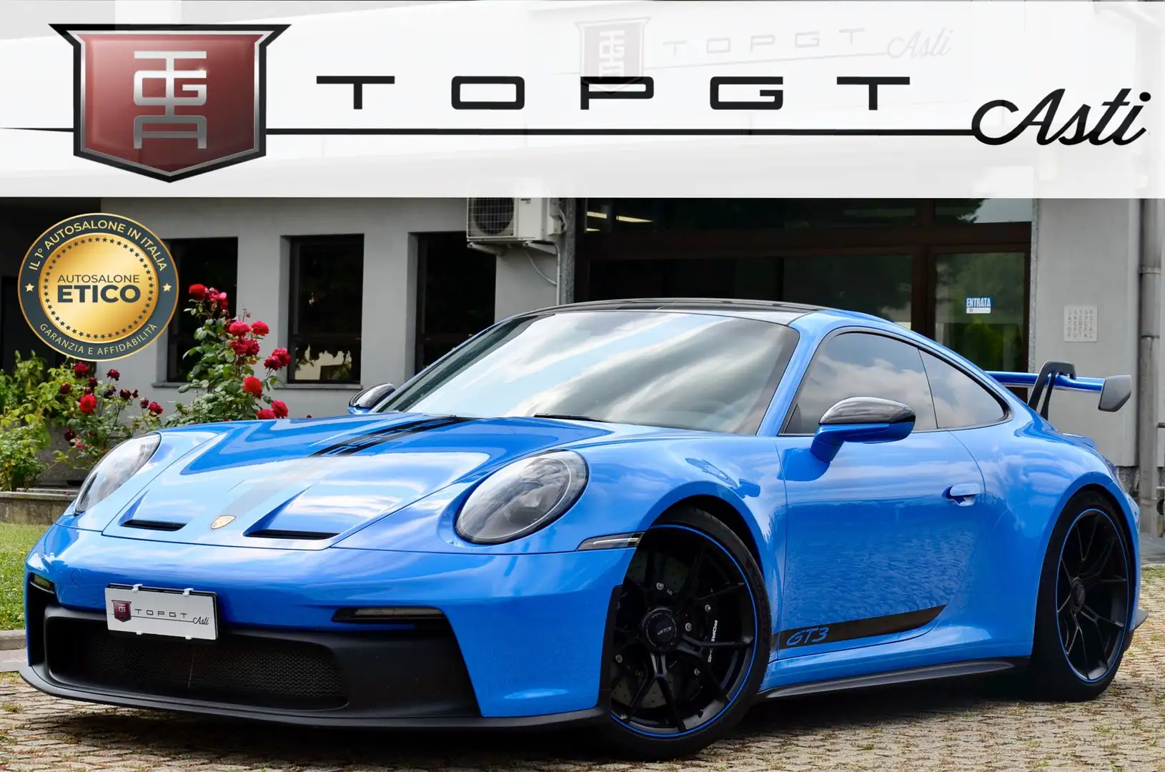 Porsche 992 911 Coupe 4.0 GT3 pdk CARBOCERAMICA CLUBSPORT Blu/Azzurro - 1