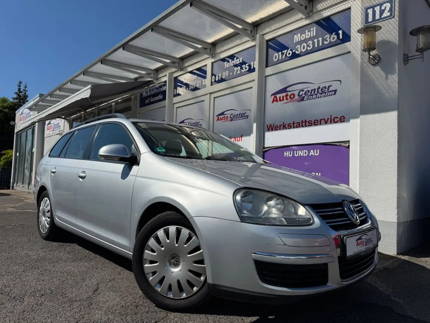 Volkswagen Golf V Variant 1.9TDI *Klimaaut.*Tüv02/2027* Silber - 1